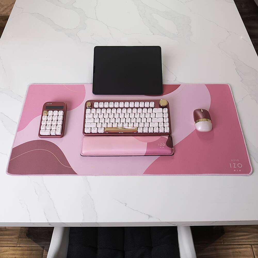Alt View 13. AZIO - IZO Wireless Blue Clicky Switch Number Pad Keyboard - Baroque Rose.