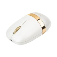 AZIO - IZO Lightweight Wireless Optical Compact Ambidextrous Mouse - White Blossom - Front_Zoom