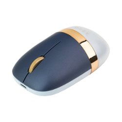 AZIO - IZO Lightweight Wireless Optical Compact Ambidextrous Mouse - Blue Iris - Front_Zoom