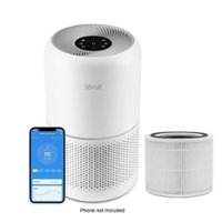 Levoit PlasmaPro 300S True HEPA Smart Air Purifier with Replacement Filter - White - Front_Zoom