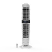 Levoit Oscillating Tower Fan with Remote Control - white - Front_Zoom