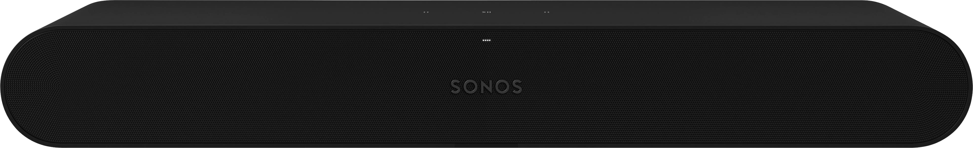 Sonos - Ray All-in-One Soundbar for TV and Music - Black - Front_Zoom