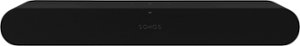 Sonos - Ray Soundbar with Wi-Fi - Black - Front_Zoom