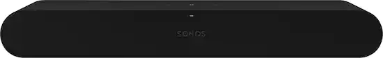 Sonos - Ray All-in-One Soundbar for TV and Music - Black
