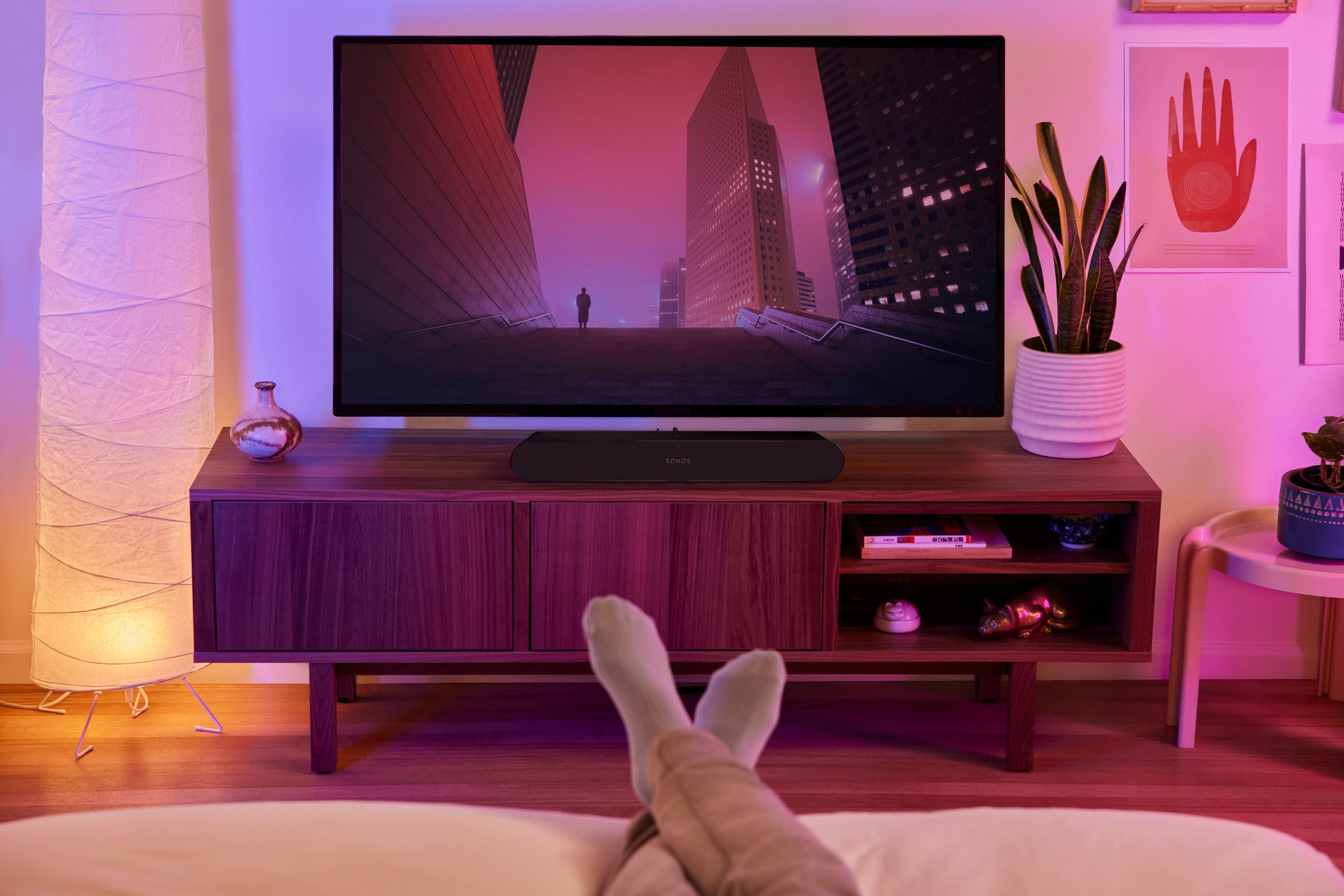 Alt View 11. Sonos - Ray Soundbar with Wi-Fi - Black.