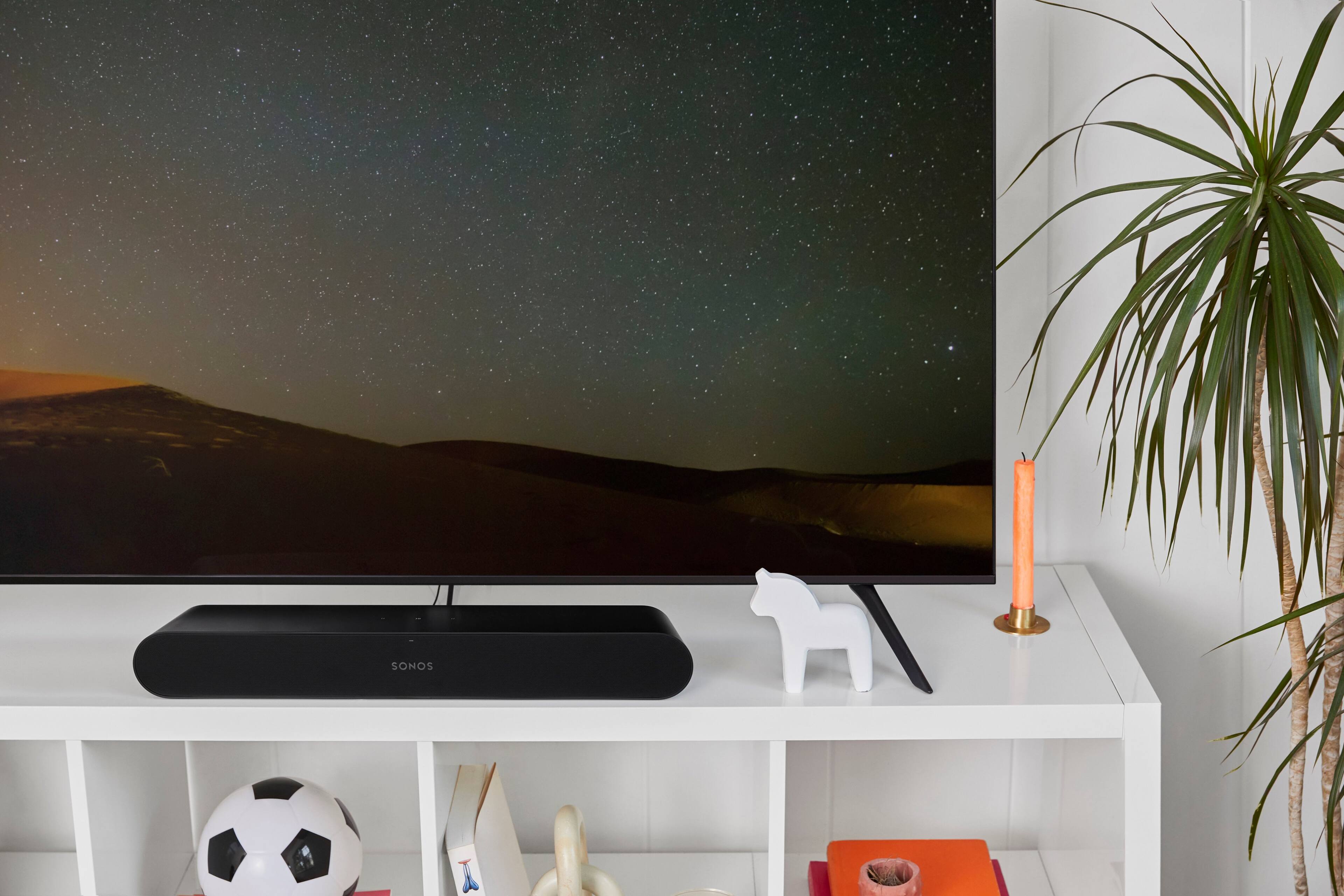 Alt View 14. Sonos - Ray Soundbar with Wi-Fi - Black.