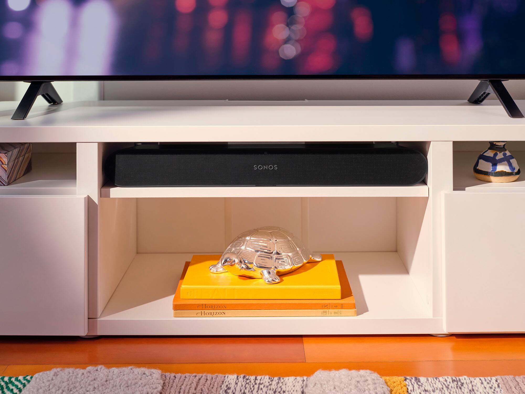 Alt View 16. Sonos - Ray Soundbar with Wi-Fi - Black.