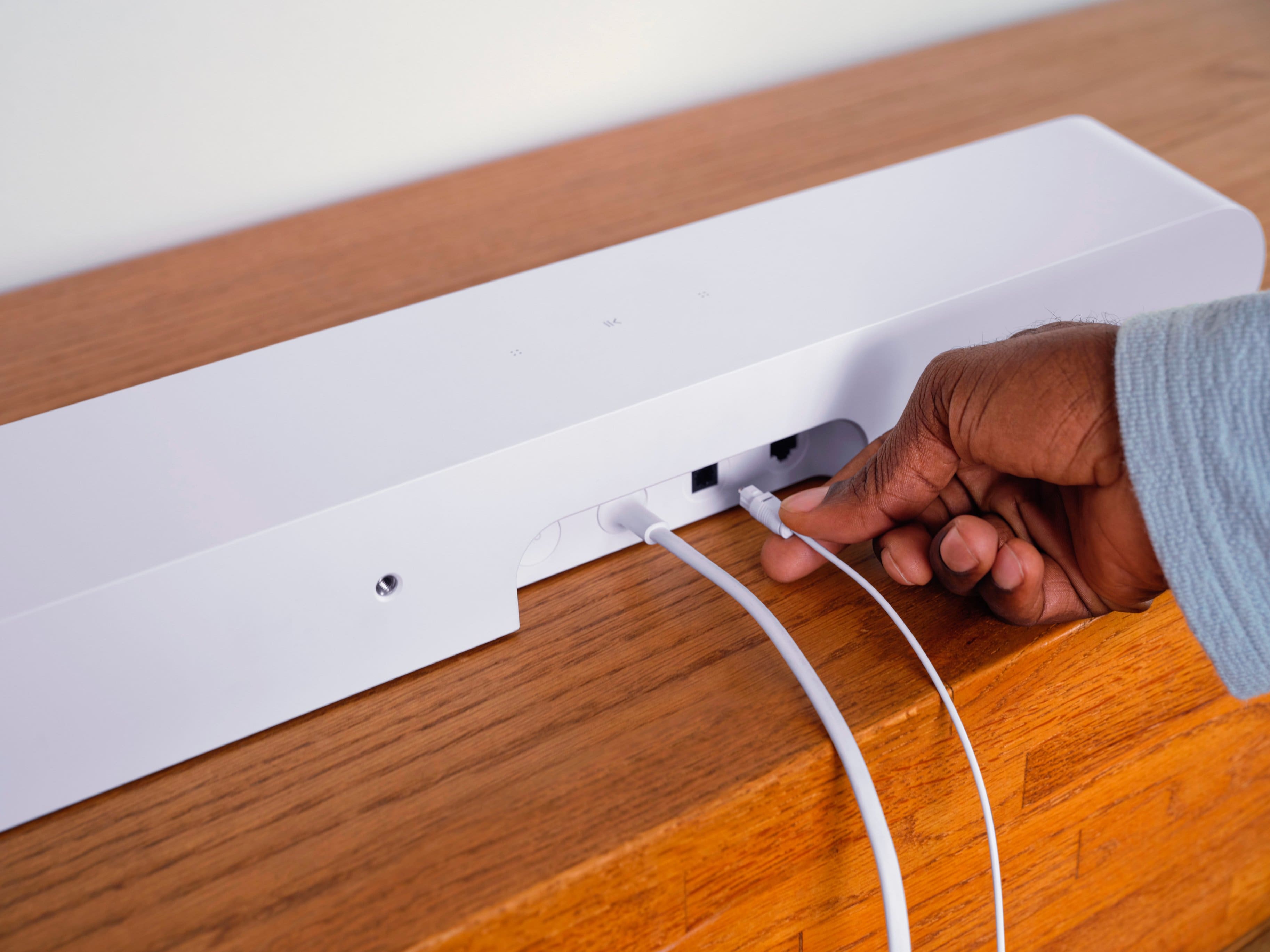 Alt View 15. Sonos - Ray Soundbar with Wi-Fi - White.