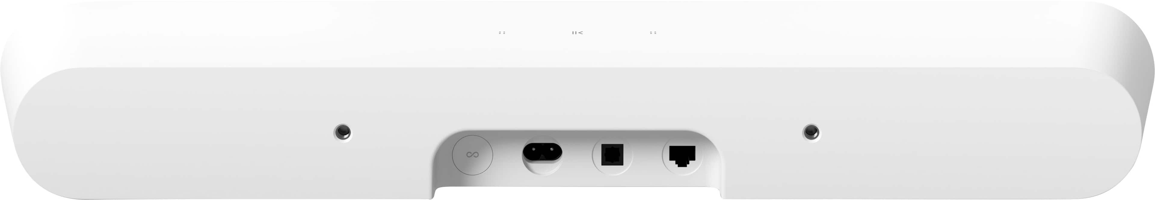 Left. Sonos - Ray Soundbar with Wi-Fi - White.