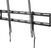 Insignia™ - Tilting TV Wall Mount for Most 47” – 90” TVs - Black - Front_Zoom