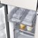 Alt View 16. Samsung - BESPOKE 23 cu. ft. 4-Door Flex Counter Depth Smart Refrigerator with Customizable Panel - White Glass.