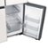 Alt View 17. Samsung - BESPOKE 23 cu. ft. 4-Door Flex Counter Depth Smart Refrigerator with Customizable Panel - White Glass.