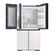 Alt View 13. Samsung - BESPOKE 29 cu. ft. 4-Door Flex Smart Refrigerator with Customizable Panel - White Glass.