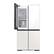 Alt View 18. Samsung - BESPOKE 29 cu. ft. 4-Door Flex Smart Refrigerator with Customizable Panel - White Glass.