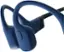 Left. Shokz - OpenRun Bone Conduction Open-Ear Endurance Headphones - Blue.