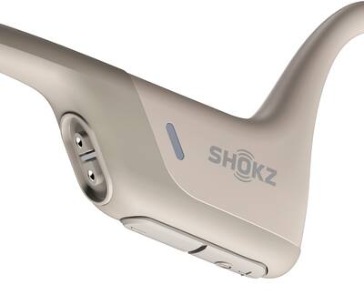 SHOKZ OPENRUN PRO ベージュ Shokz OpenRun Pro Premium Bone Conduction Open Ear Sport