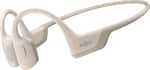 Front. Shokz - OpenRun Pro Premium Bone Conduction Open-Ear Sport Headphones - Beige.