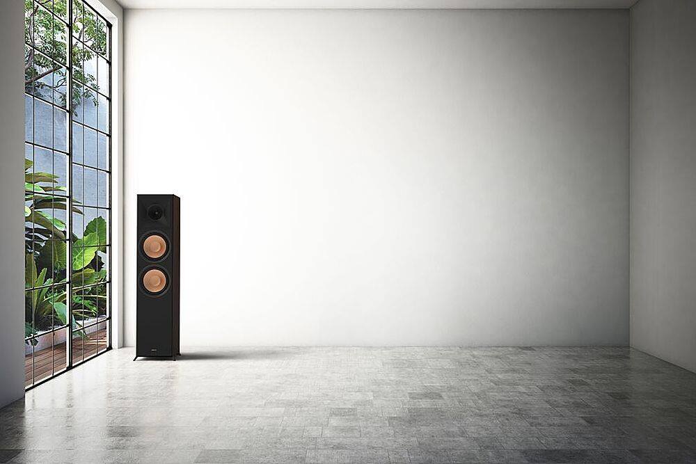 Alt View 13. Klipsch - Reference Premiere Dual 8" 600-Watt Passive 2-Way Floor Speaker (Each) - Walnut.