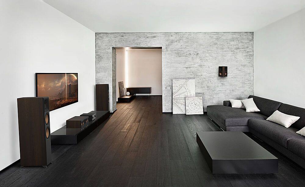 Alt View 14. Klipsch - Reference Premiere Dual 8" 600-Watt Passive 2-Way Floor Speaker (Each) - Walnut.