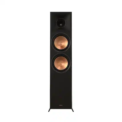 Front. Klipsch - Reference Premiere Dual 8" 600-Watt Passive 2-Way Floor Speaker (Each) - Ebony.