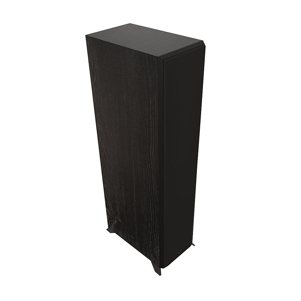 Left View: Klipsch - Reference Premiere Dual 8" 600-Watt Passive 2-Way Floor Speaker (Each) - Ebony