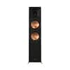 Front. Klipsch - Reference Premiere Premium Dual 8" 600-Watt Dolby Atmos Elevation Surround Sound Passive 2-Way Floor Speaker (Each) - Ebony.