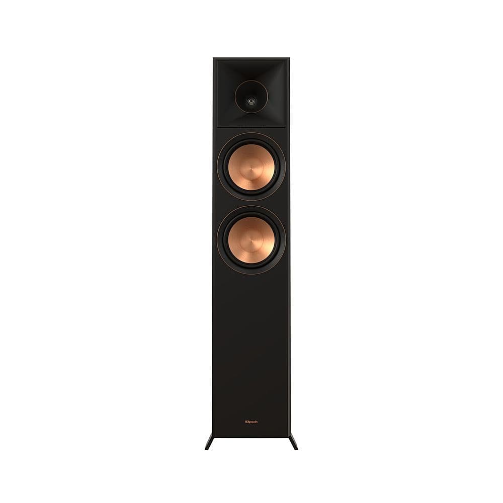 Front. Klipsch - Reference Premiere Dual 6.5" 500-Watt Passive 2-Way Floor Speaker (Each) - Ebony.