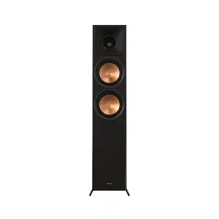 Front. Klipsch - Reference Premiere Dual 6.5" 500-Watt Passive 2-Way Floor Speaker (Each) - Ebony.