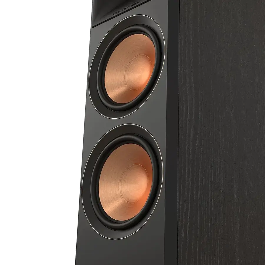 Alt View 12. Klipsch - Reference Premiere Dual 6.5" 500-Watt Passive 2-Way Floor Speaker (Each) - Ebony.
