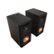 Angle. Klipsch - Reference Premiere Dual 6.5" 400-Watt Passive 2-Way Bookshelf Speaker (Pair) - Ebony.