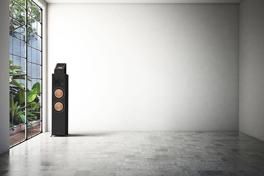 Alt View 15. Klipsch - Reference Premiere Dual 5.25" 300-Watt Passive 2-Way Surround Sound  Speaker (Pair) - Ebony.