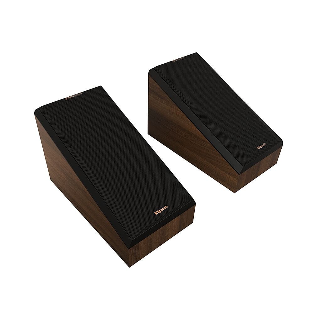 Alt View 16. Klipsch - Reference Premiere Dual 5.25" 300-Watt Passive 2-Way Surround Sound Speaker (Pair) - Walnut.
