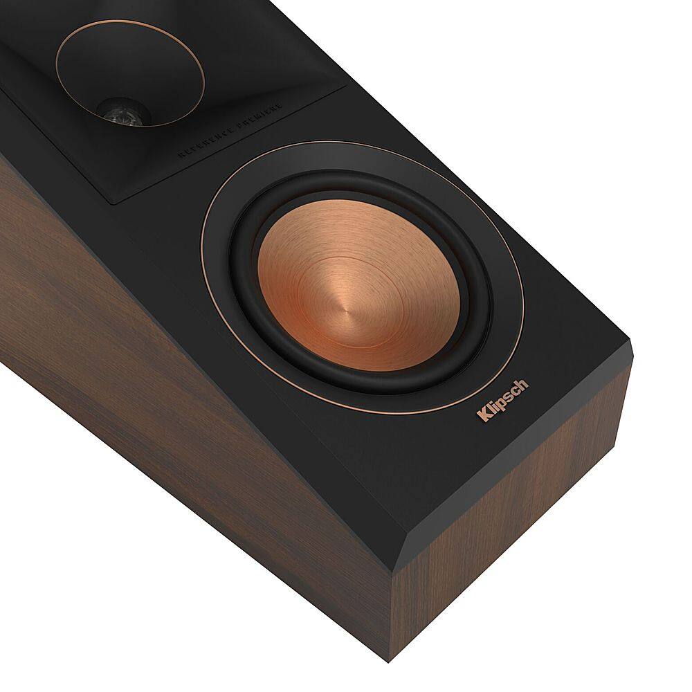 Alt View 13. Klipsch - Reference Premiere Dual 5.25" 300-Watt Passive 2-Way Surround Sound  Speaker (Pair) - Walnut.