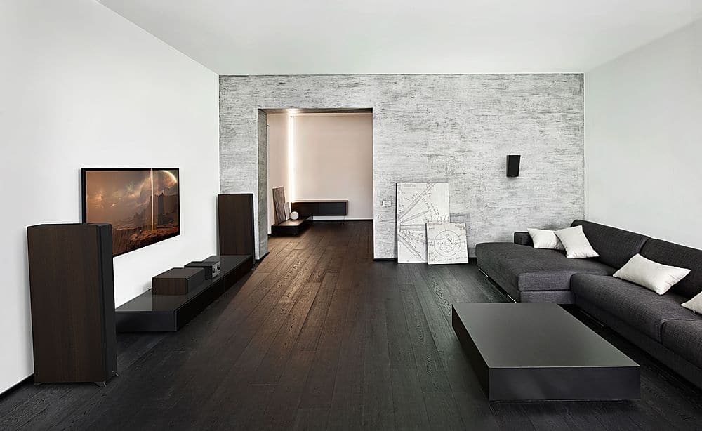 Alt View 14. Klipsch - Reference Premiere Dual 5.25" 300-Watt Passive 2-Way Surround Sound Speaker (Pair) - Walnut.