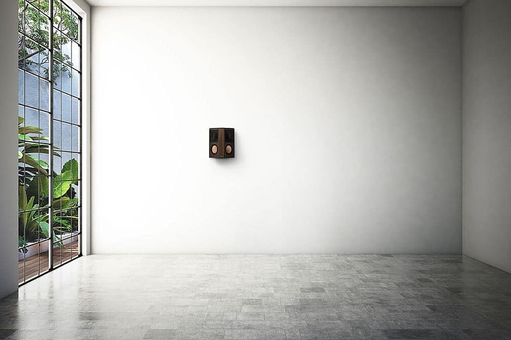 Alt View 13. Klipsch - Reference Premiere Dual 5.25" 400-Watt Passive 2-Way Surround Sound Speaker (Pair) - walnut.