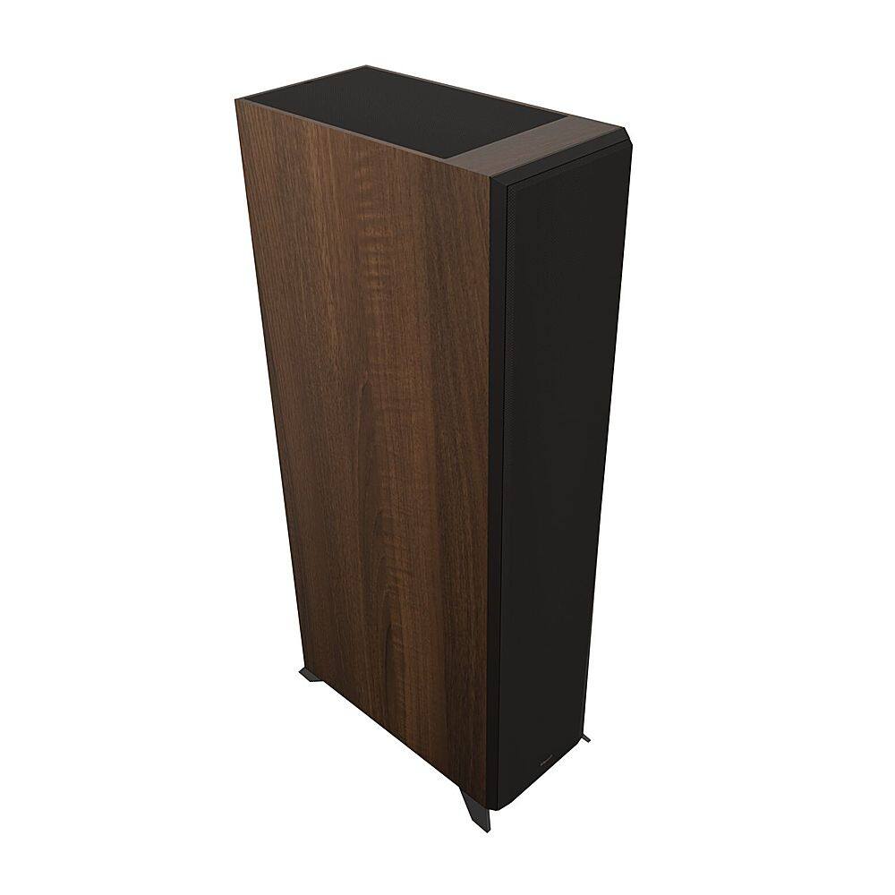 Angle. Klipsch - Reference Premiere Dual 8" 600-Watt Dolby Atmos Passive 2-Way Floor Speaker (Each) - walnut.
