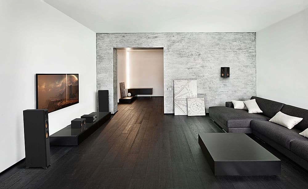 Alt View 12. Klipsch - Reference Premiere Series Dual 5.25" 400-Watt Passive 2-Way Center-Channel Speaker - Ebony.