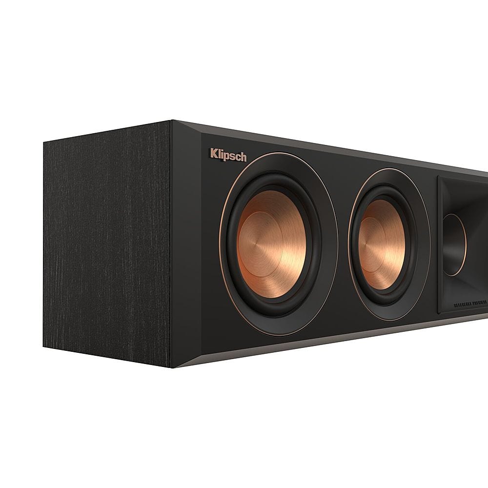 Alt View 11. Klipsch - Reference Premiere Series Quad 4" 500-Watt Passive 2-Way Center-Channel Speaker - Ebony.