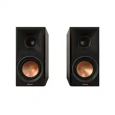 Front. Klipsch - Reference Premiere Dual 5.25" 300-Watt Passive 2-Way Bookshelf Speaker (Pair) - Walnut.