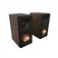 Back. Klipsch - Reference Premiere Dual 5.25" 300-Watt Passive 2-Way Bookshelf Speaker (Pair) - Walnut.