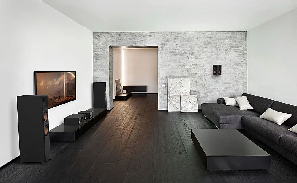 Alt View 15. Klipsch - Reference Premiere Dual 5.25" 400-Watt Passive 2-Way Surround Sound Speaker (Pair) - Ebony.