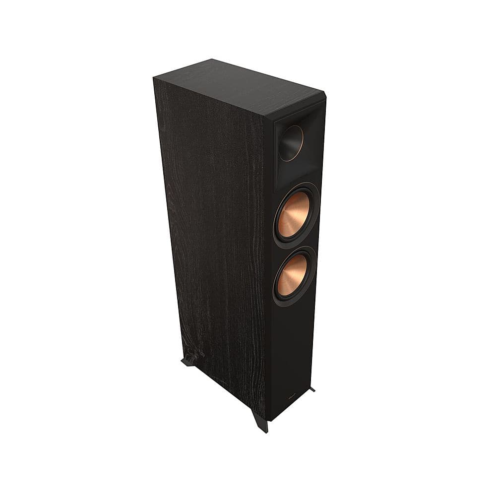 Klipsch - Reference Premiere Dual 6.5" 500-Watt Passive 2-Way Floor Speaker (Each) - Walnut - Front_Zoom