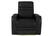 Alt View 19. RowOne - Cortes Straight Row Leather Power Recline Home Theater Seating 2-Arm Chair - Black.