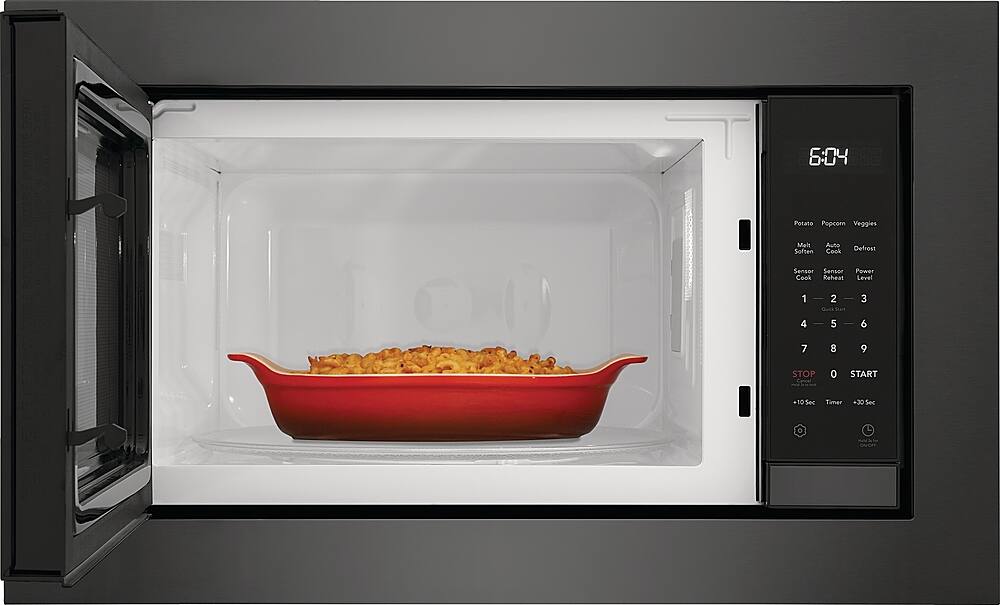Alt View 13. Frigidaire - Gallery 2.2 Cu. Ft. Built-In Microwave - Black Stainless Steel.