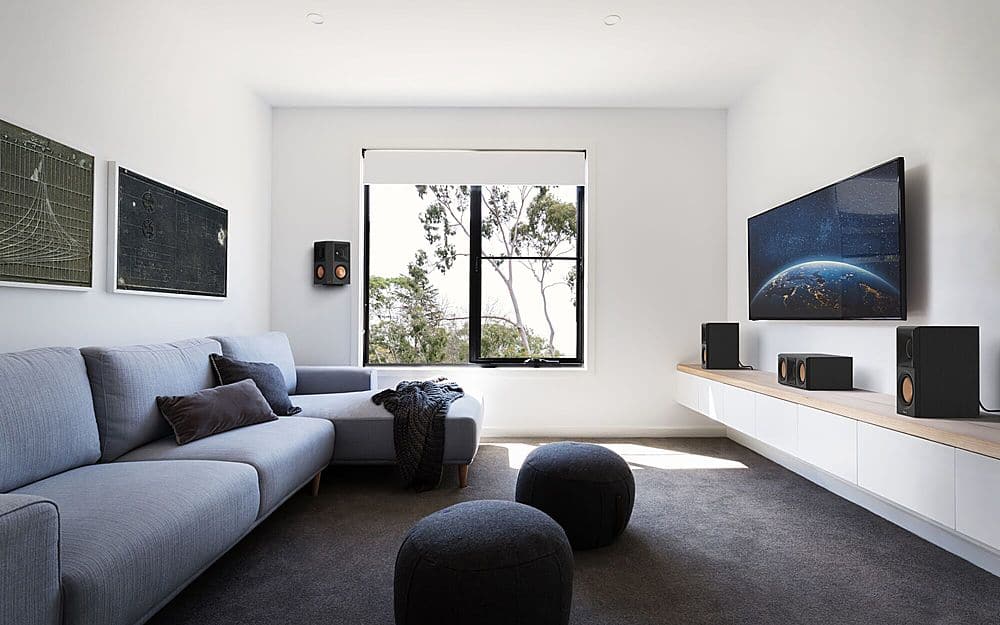 Alt View 12. Klipsch - Reference Premiere Dual 5.25" 300-Watt Passive 2-Way Bookshelf Speaker (Pair) - Ebony.