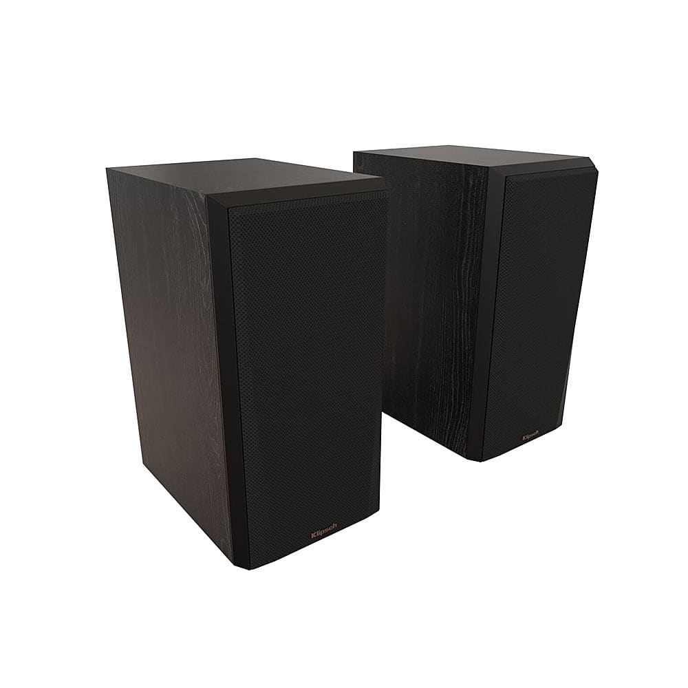 Left. Klipsch - Reference Premiere Dual 5.25" 300-Watt Passive 2-Way Bookshelf Speaker (Pair) - Ebony.