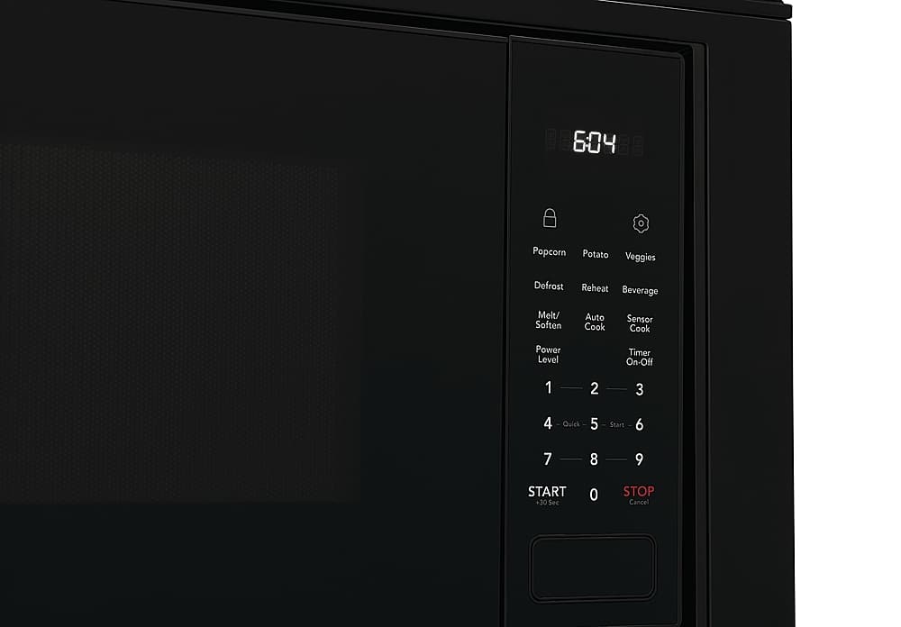 Alt View 13. Frigidaire - 30" Electric Microwave Combination Oven with Fan Convection - Black.