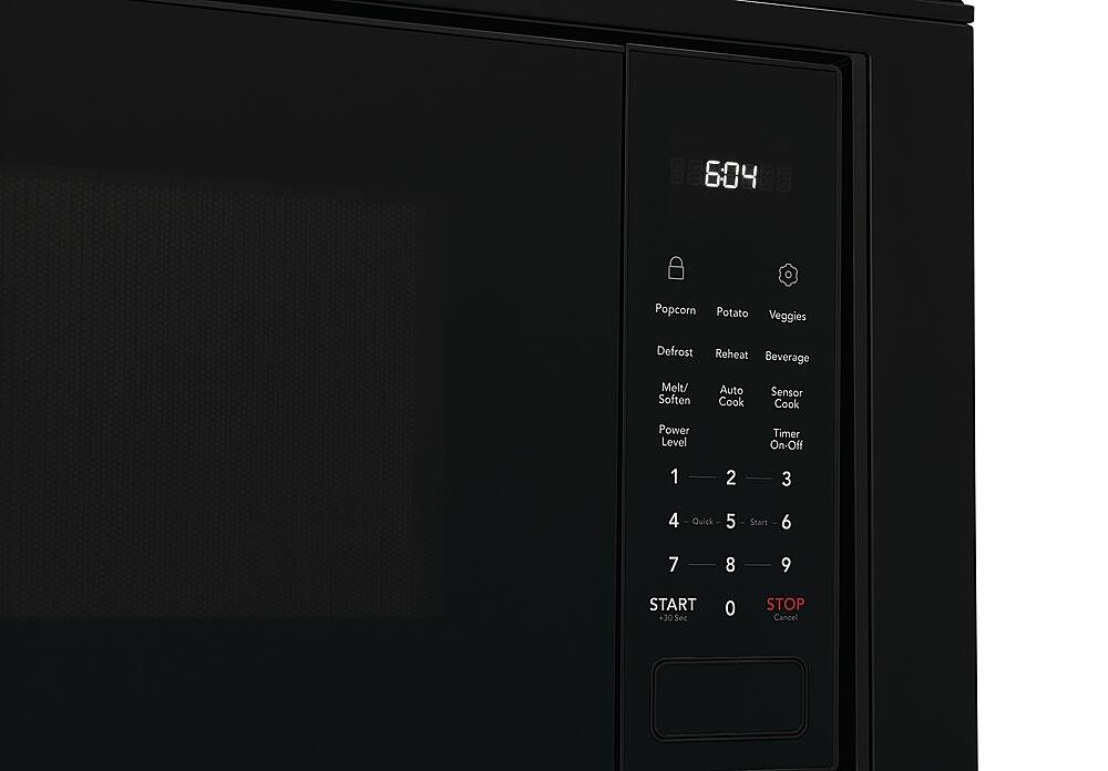 Alt View 13. Frigidaire - 30" Electric Microwave Combination Oven with Fan Convection - Black.
