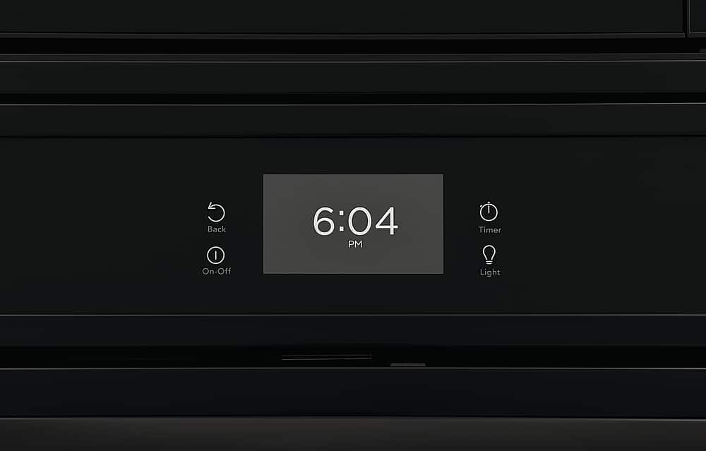 Alt View 14. Frigidaire - 30" Electric Microwave Combination Oven with Fan Convection - Black.