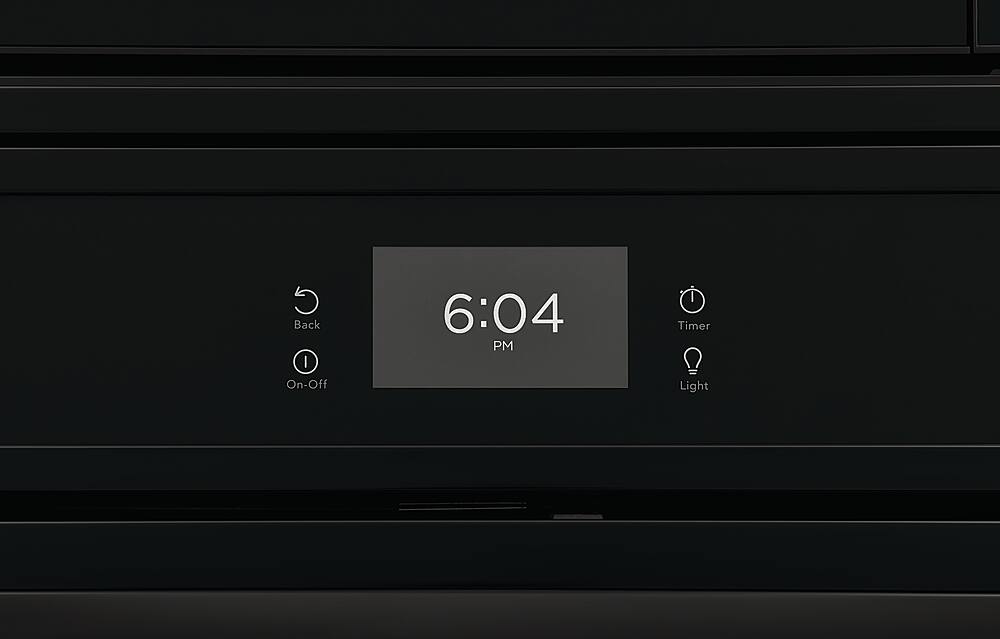 Alt View 14. Frigidaire - 30" Electric Microwave Combination Oven with Fan Convection - Black.